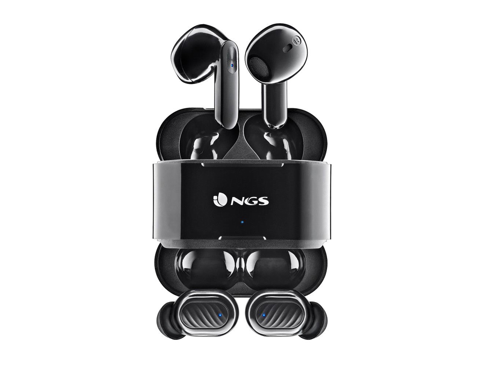 NGS - Auriculares ArticaDuo Tipo-C BT Negro (Ref.ARTICADUOBLACK)