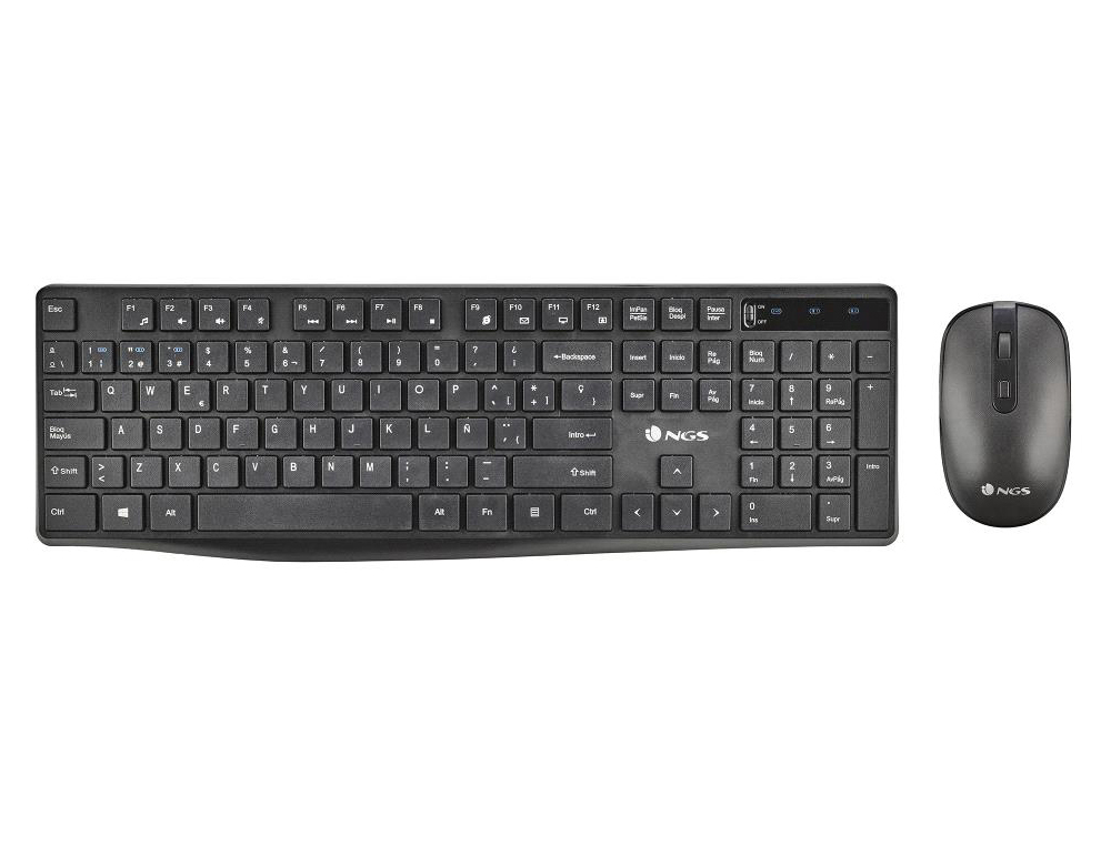 NGS - Teclado y raton HypeKit inal, Multidispo. (Ref.HYPEKIT)