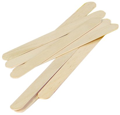 NIEFENVER - PALILLOS PLANO MADERA NATURAL 100UD (150x17x1.7mm) (Ref.0700102)