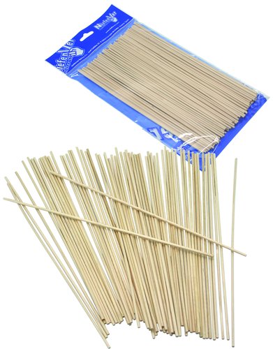 NIEFENVER - PALILLOS REDONDOS SIN PUNTA 20CM BOLSA 100 UD (Ref.1200112)