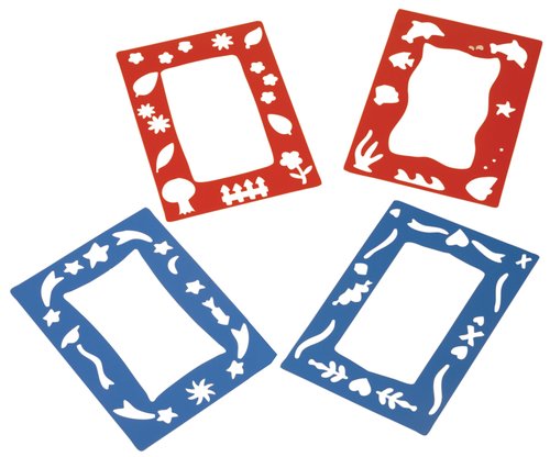 NIEFENVER - PLANTILLAS PARA MARCO DE FOTOS PACK de 4 (Ref.0800115)