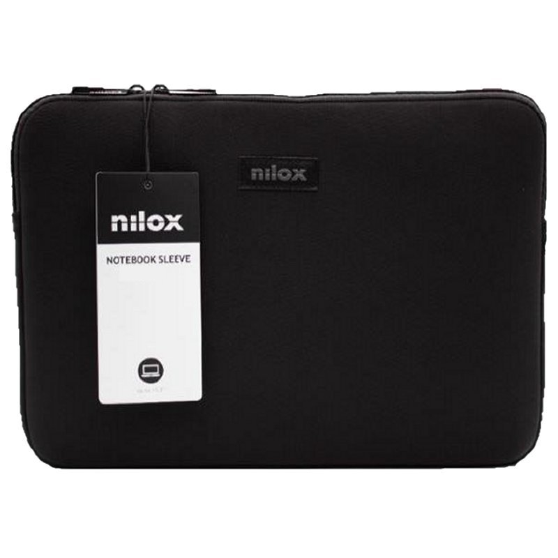 NILOX - FUNDA COLOR SLEEVE PORTÁTIL DE 15,6? NEGRA (Ref.NXF1501)