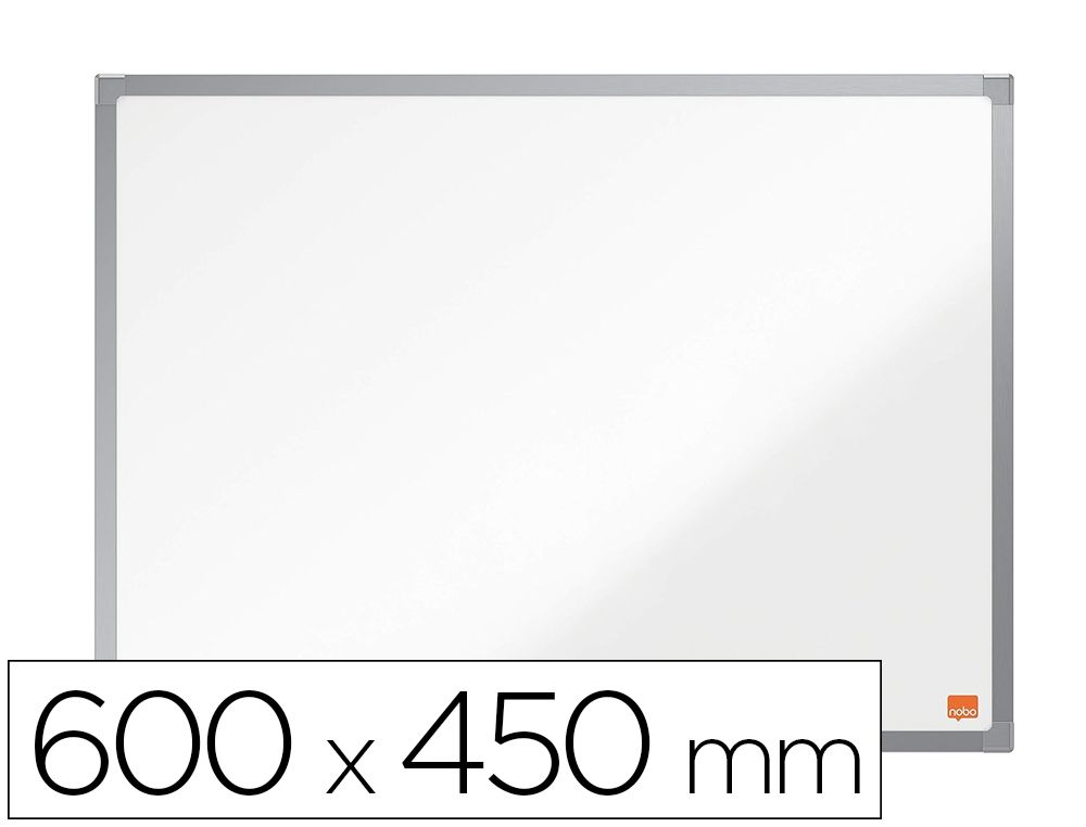 NOBO - PIZARRA BLANCA MAGNETICA ESSENCE VITRIFICADA MARCO ALUMINIO 60x45 cm (Ref.1915445)