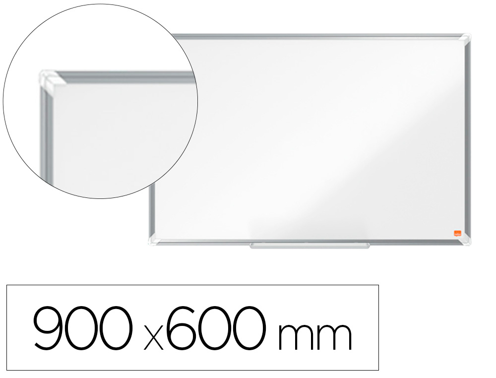 NOBO - PIZARRA BLANCA PREMIUM PLUS MELAMINA MAGNETICA 900X600 MM (Ref.1915167)