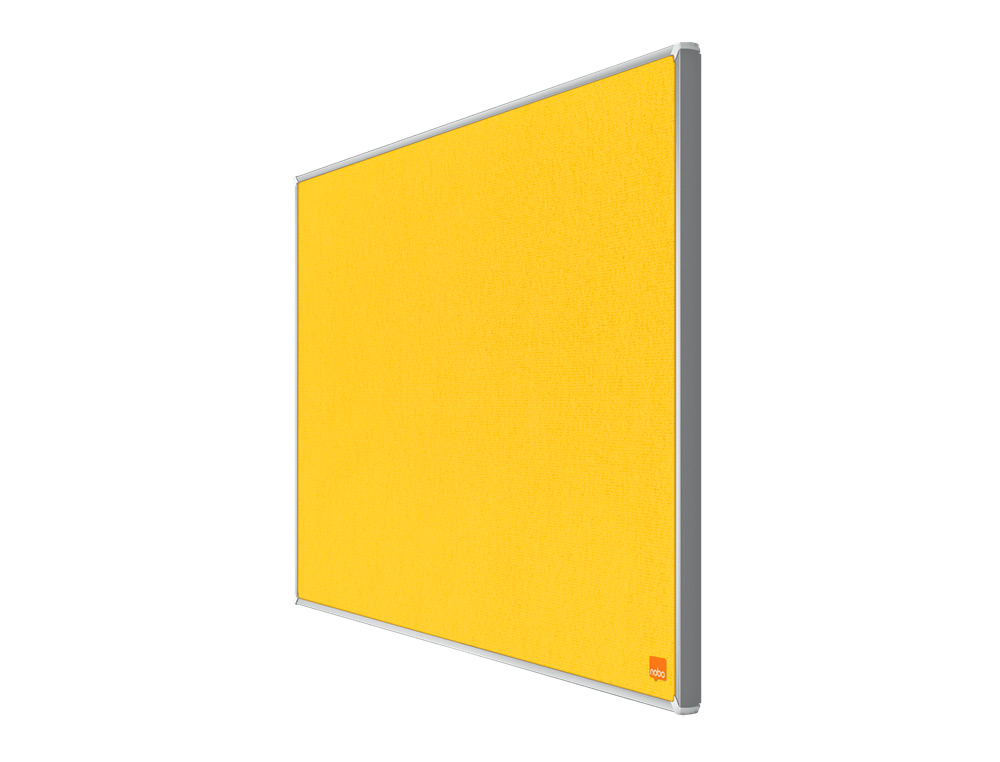 NOBO - TABLERO DE ANUNCIOS IMPRESSION PRO FIELTRO AMARILLO FORMATO PANORAMICO 32" 710X400 MM (Ref.1915429)