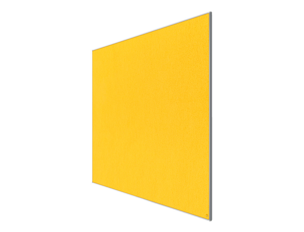 NOBO - TABLERO DE ANUNCIOS IMPRESSION PRO FIELTRO AMARILLO FORMATO PANORAMICO 85" 1880X1060 MM (Ref.1915433)