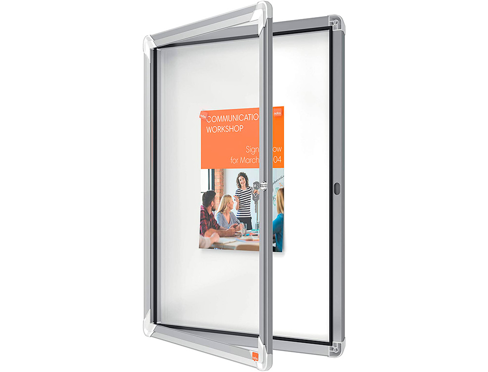 NOBO - VITRINA DE ANUNCIOS PREMIUM PLUS MAGNETICA 4 X DIN A4 532X692X37 MM (Ref.1902557)