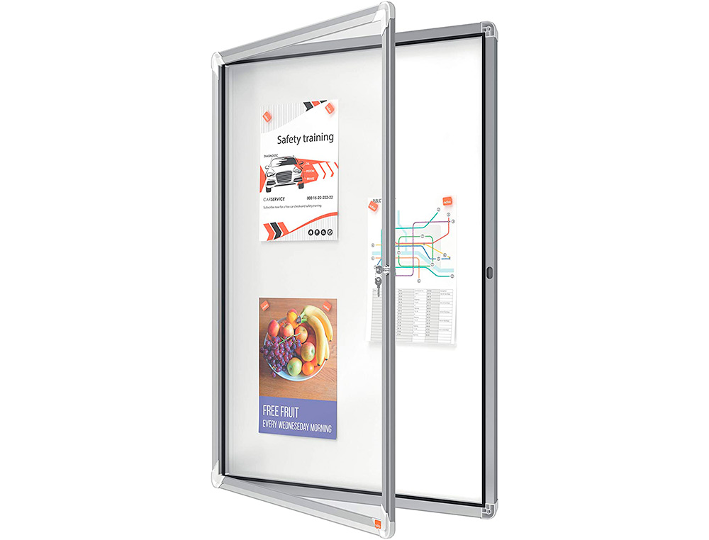 NOBO - VITRINA DE ANUNCIOS PREMIUM PLUS MAGNETICA 9 X DIN A4 1000X752X37 MM (Ref.1902560)