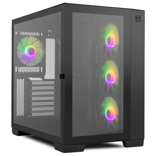 NOX - Caja Miditorre Deluxe HUMMER ASTRA Negra (Ref.NXHUMMERASTRABK)