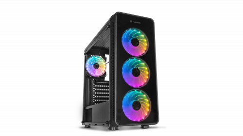 NOX - Hummer TGM Midi Tower Negro (Ref.NXHUMMERTGM)