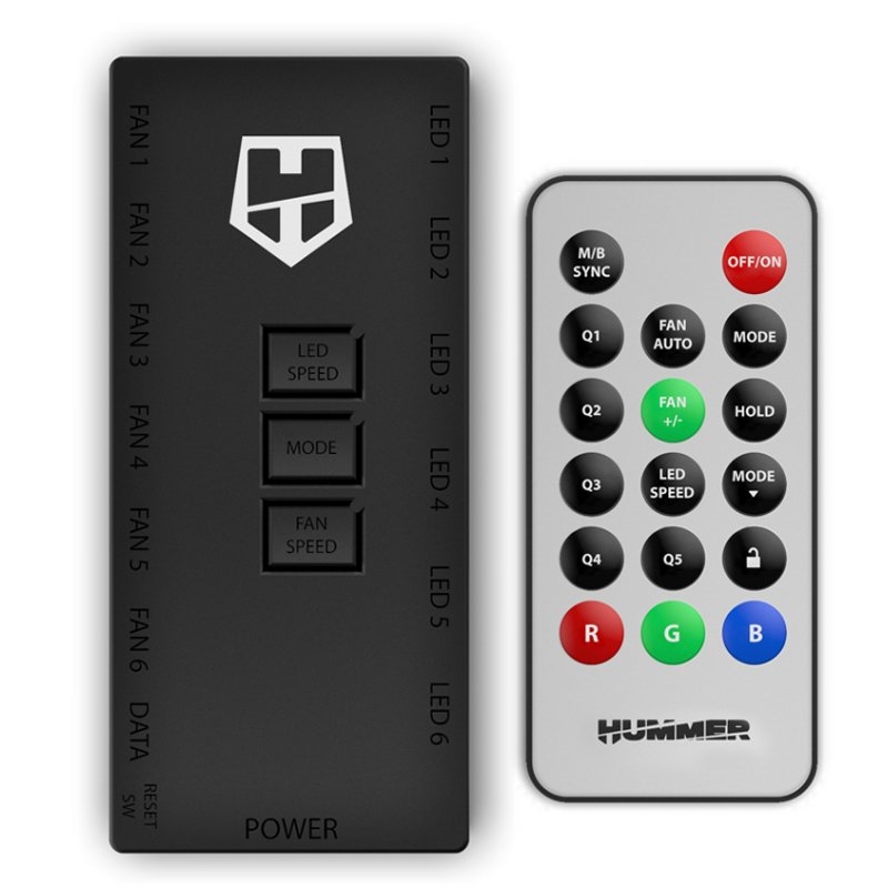 NOX - R-HUB Universal Controlador RGB (Ref.NXHUMMERRHUB)