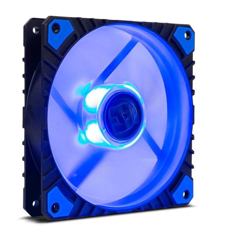 NOX - Ventilador Hummer H-FAN PRO LED AZUL 120mm PWM (Ref.NXHUMMERHFANPROB)