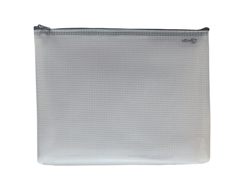 OFFICE BOX - DOSSIER SOBRE CIERRE CREMALLERA 285x225 mm. NEGRO (Ref.34125)