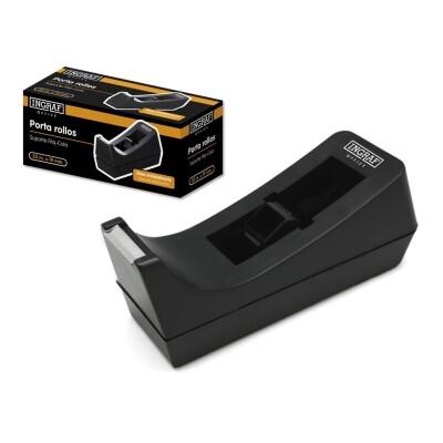 OFFICE CLUB - DISPENSADOR PARA ROLLOS CELO DE 33 METROS NEGRO MODELO PR1 (Ref.323817)