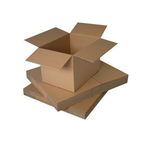 OLEF - CAJA DE EMBALAR ITVA AJUSTABLE 444x300x284mm CON 3 HENDIDOS KRAFT (Ref.OL148)