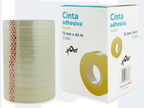 OLEF - CINTA ADHESIVA rollo 66x12 (Ref.OL6612)