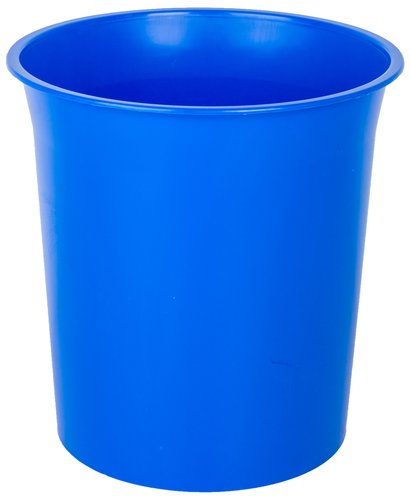 OLEF - PAPELERA PLASTICO CERRADA 16 LITROS AZUL (Ref.POPAZ/2001 AZ)