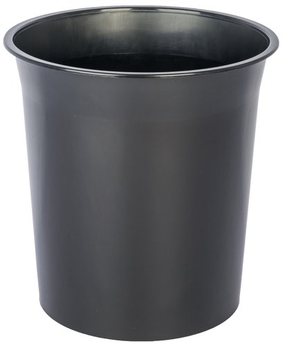 OLEF - PAPELERA PLASTICO CERRADA 16 LITROS NEGRA (Ref.POPNE/2001 NE)