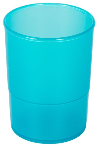 OLEF - PORTA LAPICES PLASTICO REDONDO TRASLUCIDO AZUL (Ref.PLTRAZ/790 AZ TL)