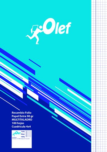 OLEF - RECAMBIO Fº 100h MULTIT. CD.4 (Ref.RAM-9044)