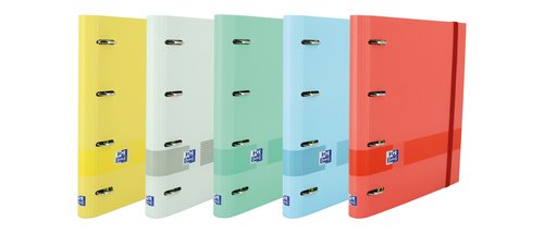 OXFORD - &YOU CARPETA 4 ANILLAS EUROPEANBINDER C/ PIZARRA EXTRAÍBLE C/ RECAMBIO 100H 1 LÍNEA A4+ SURTIDOS (Ref.400151441)