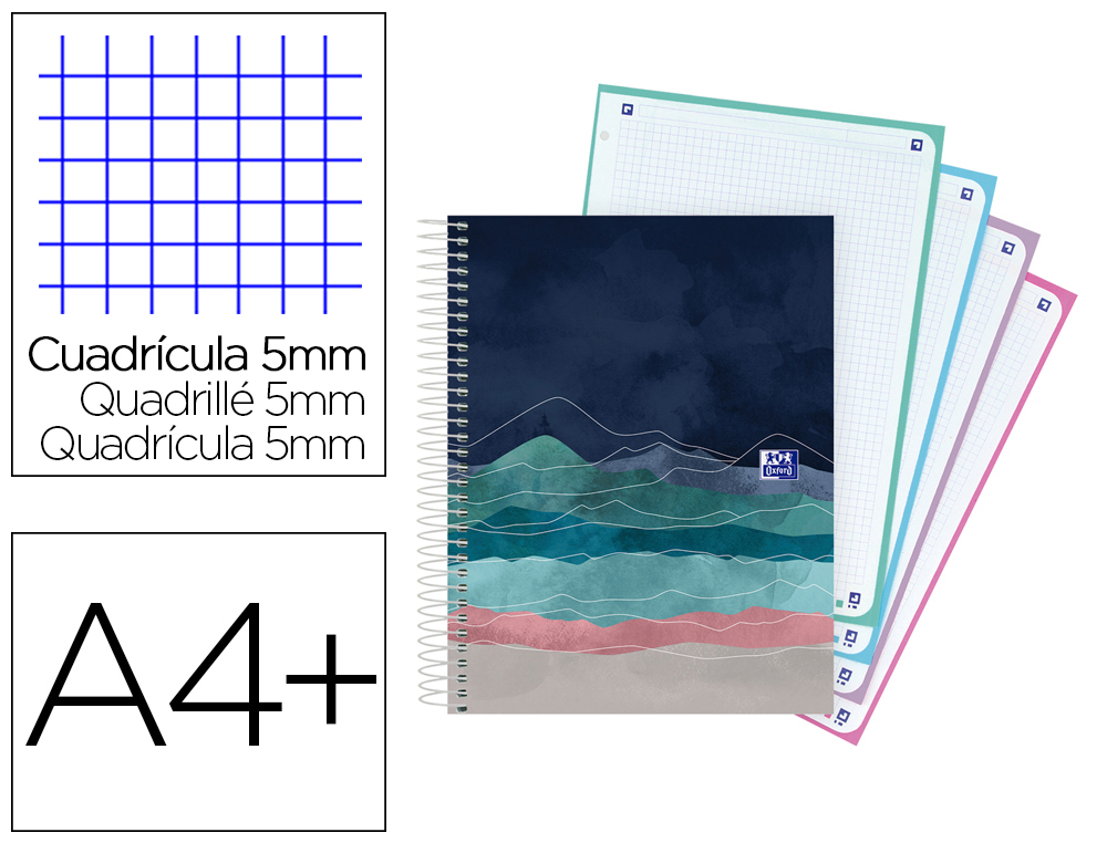 OXFORD - BLOCK OXF.ICE EXPLORER EB t.EXTRA A4 120 (Ref.400171302)