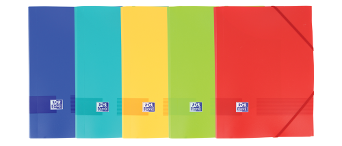 OXFORD - CARPETA DE GOMAS CON SOLAPAS LIVE & GO TP A4+ - SURTIDO VIVOS (Ref.400146207)