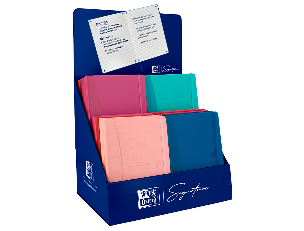 OXFORD - CUAD. SIGNATURE A5 SURTIDO EXP.20 (Ref.400169491)