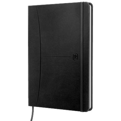 OXFORD - CUADERNO SIGNATURE A5 TAPA EXTRADURA 80H RAYADO HORIZONTAL COLOR NEGRO (Ref.400154943)