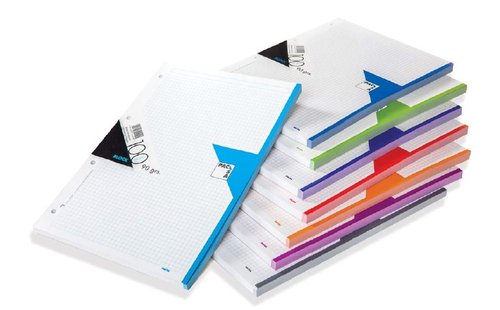 PACSA - RECAMBIO DE COLORES 90 GRS. A-4 (210X297MM.) 100 HOJAS COLOR ROJO (Ref.21041)