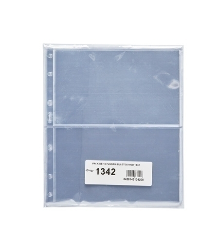 PARDO - FUNDA para ALBUM de BILLETES 2 DPTO. (Ref.134200)