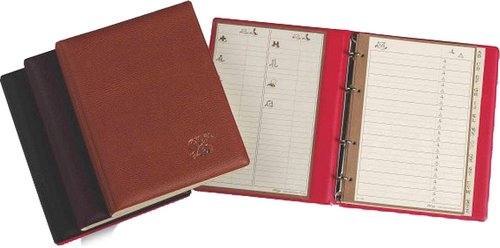 PARDO - LISTIN TELEFONICO 4 anillas 310 NEGRO (Ref.31001)