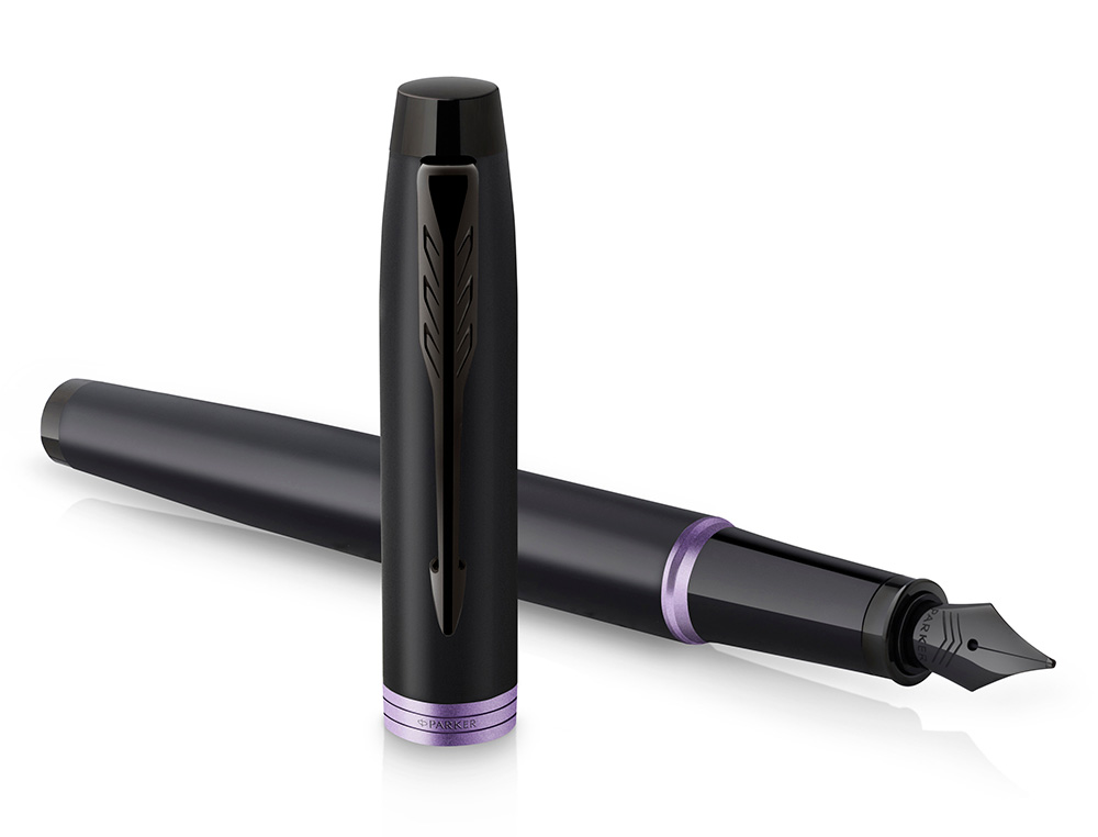 PARKER - PLUMA IM PROFESSIONALS VIBRANT PURPLE RING PLUMIN F EN ESTUCHE DE REGALO (Ref.2172948)