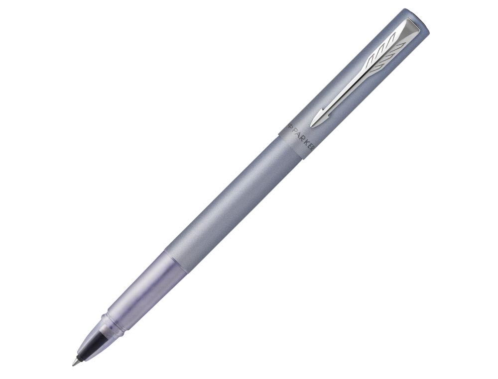 PARKER - ROLLER VECTOR XL SILVER BLUE PUNTA FINA (Ref.2159775)