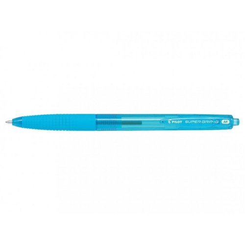 PILOT - BOLIGRAFO SUPER GRIP G AZUL TURQUESA -12U- (Ref.BPGG-8R-M-LBLB / NSGGAC)