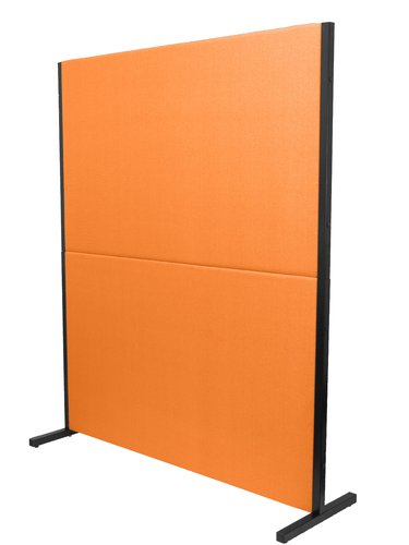 PIQUERAS Y CRESPO - BIOMBO VALDEGANGA DESMONTABLE TAPIZADO BALI NARANJA (Ref.80BALI308)