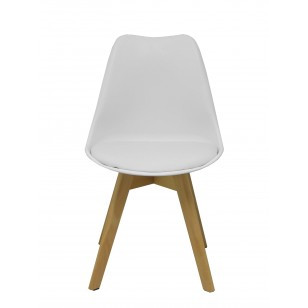PIQUERAS Y CRESPO - SILLA DON RODRIGO 2.0 BLANCO -PACK 4U- (Ref.PACK4351PTBLSP10)
