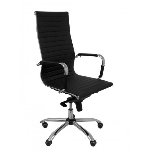 PIQUERAS Y CRESPO - SILLÓN MADROÑO SIMILPIEL NEGRO (Ref.257DBNE)