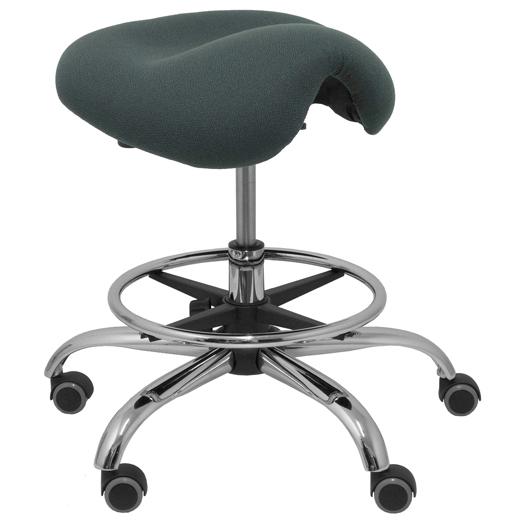 PIQUERAS Y CRESPO - TABURETE PIQUERAS ALATOZ BALI GRIS OSCUR (Ref.T16BALI600)