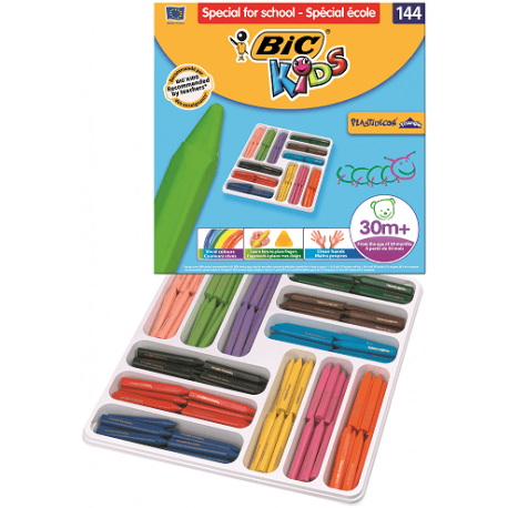 PLASTIDECOR - CERAS PEQUES CAJA 144 UNIDADES (Ref.8878331)
