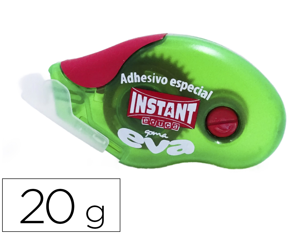 PLAYCOLOR - ROLLER ADHESIVO INSTANT CASSETTE ESPECIAL GOMA EVA (Ref.25351)