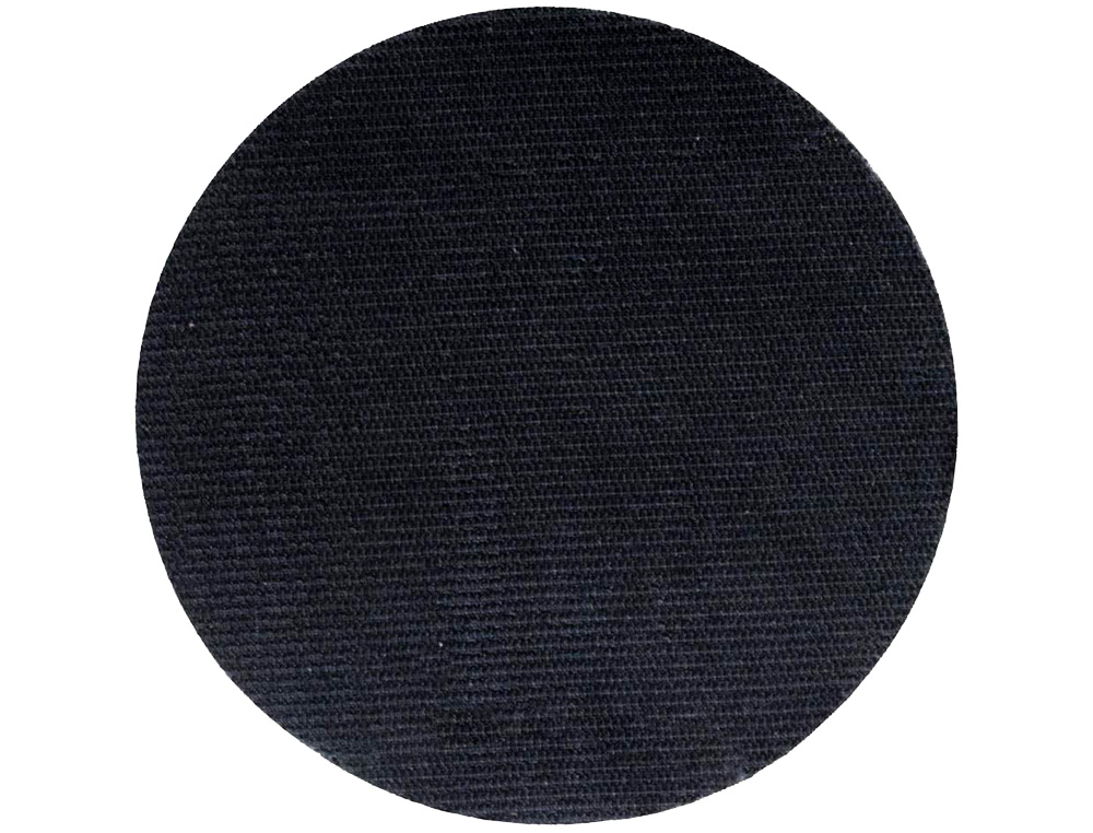 PLICO - DISCO DE CIERRE VELCRO AUTOADHESIVO 20 MM DIAMETRO COLOR NEGRO CAJA DE 200 UNIDADES (Ref.13339)