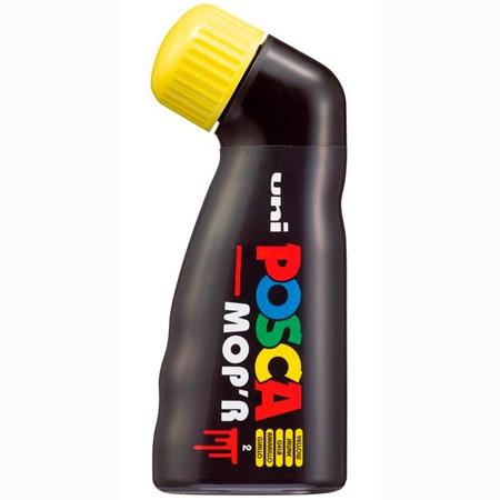 POSCA - MARCADOR MOP´R PC-22 NO PERMANENTE PUNTA REDONDEADA 3-19 MM AMARILLO (Ref.284190000)