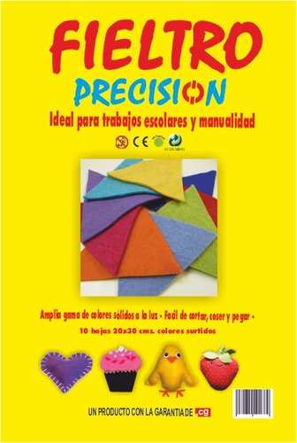 PRECISION - FIELTRO 20x30 cm SURTIDO BLISTER de 10 (Ref.1480300099)