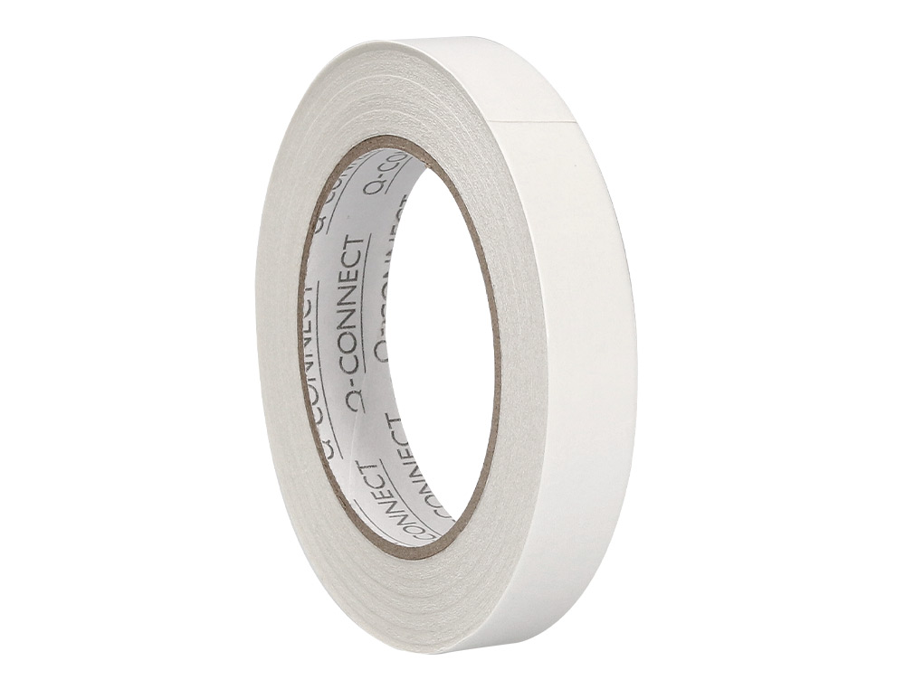 Q-CONNECT - CINTA ADHESIVA DOBLE CARA 33 MT X 19 MM (Ref.KF03769)