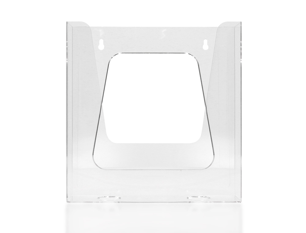 Q-CONNECT - EXPOSITOR MURAL METACRILATO UN COMPARTIMENTO DIN A5 TRANSPARENTE 170X41X177 MM (Ref.KF16794)