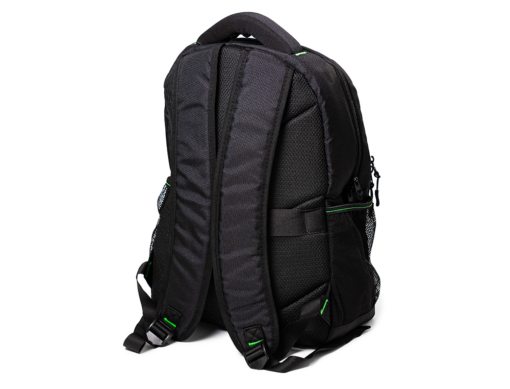 Q-CONNECT - MOCHILA PARA PORTATIL 15,6" NEGRA CON ASA 2 BOLSILLOS EXTERIORES 320X430X140 MM (Ref.KF11394)