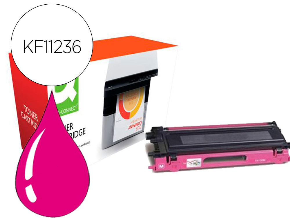 Q-CONNECT - TONER COMPATIBLE BROTHER TN423M HL-L8260 / 8360 MAGENTA 4000 PAGINAS (Ref.KF11236)
