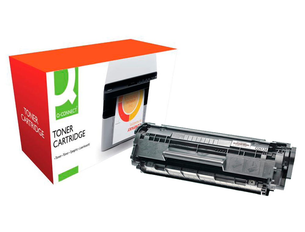 Q-CONNECT - TONER COMPATIBLE CANON FX10-XL I-SENSYS FAX L-100 / 120 XXL NEGRO 4000 PAGINAS (Ref.KF18831)
