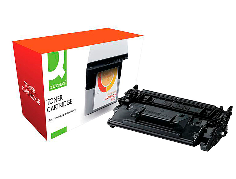 Q-CONNECT - TONER COMPATIBLE CANON LBP214 I-SENSYS LBP 212 / 214 / 215 NEGRO 3100 PAGINAS (Ref.KF18833)